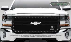 T-REX X Metal Series, Grilles w/ 2 bar - 2016-2018 Chevy 1500