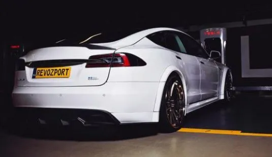 Tesla Model S RZ Style Trunk Lip Spoiler
