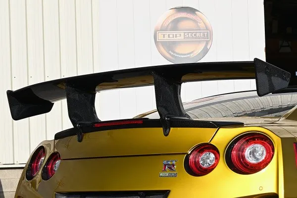 Top Secret R35 GT Wing ST2 (High Mount Specification)
