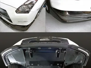 Top Secret R35 MY11 Front Under Diffuser