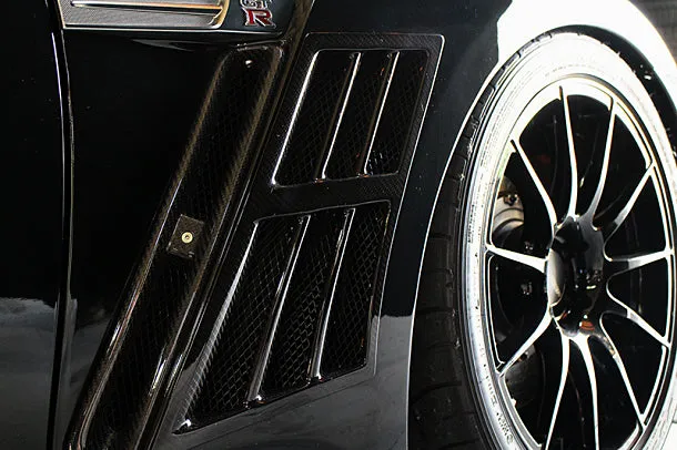 Top Secret R35 R35 Front Fender Duct