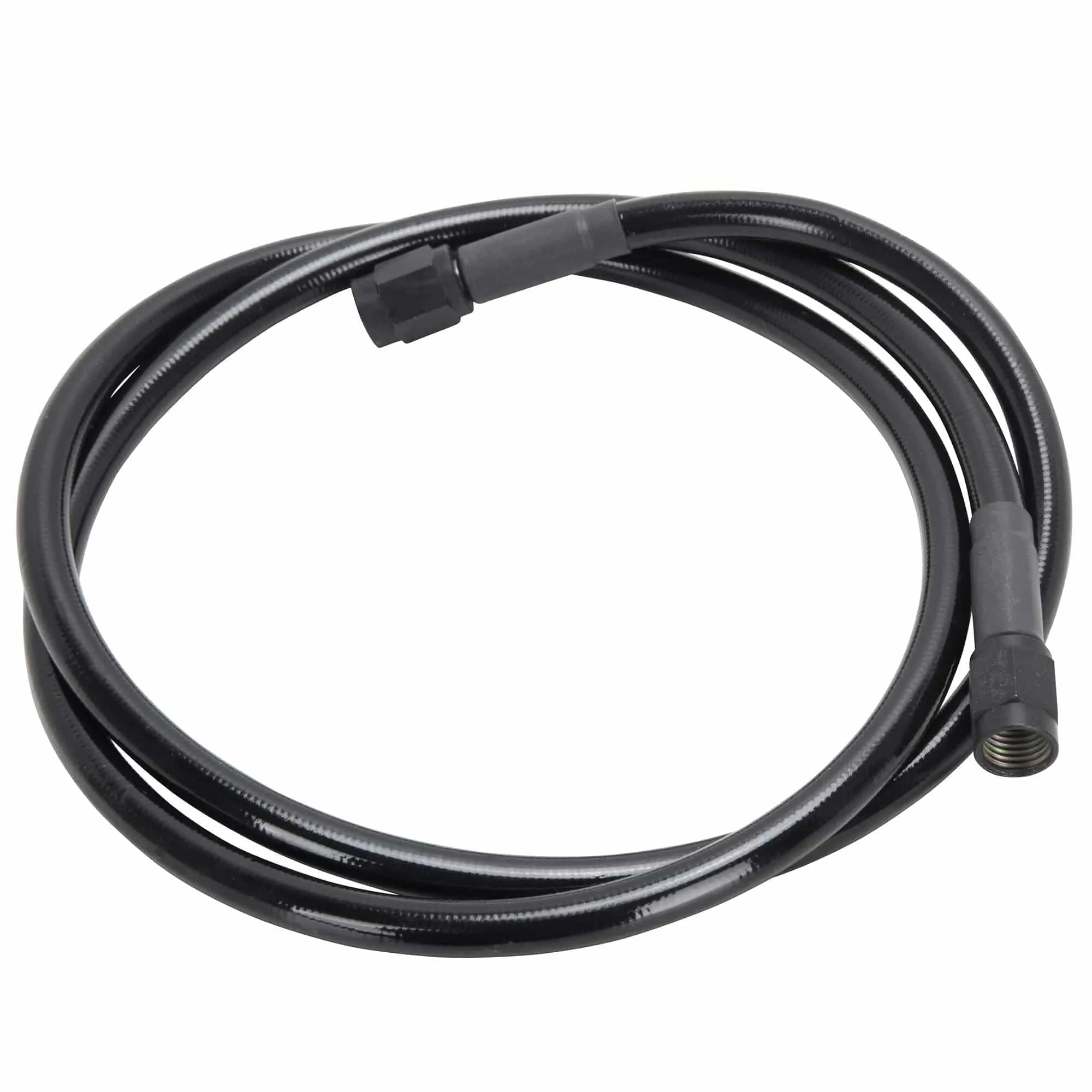 Universal Braided Stainless Brake Line - 30" - Ebony