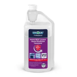V12 Hycolin Professional Antiviral Multipurpose Cleaner Disinfectant Concentrate (1 litre)