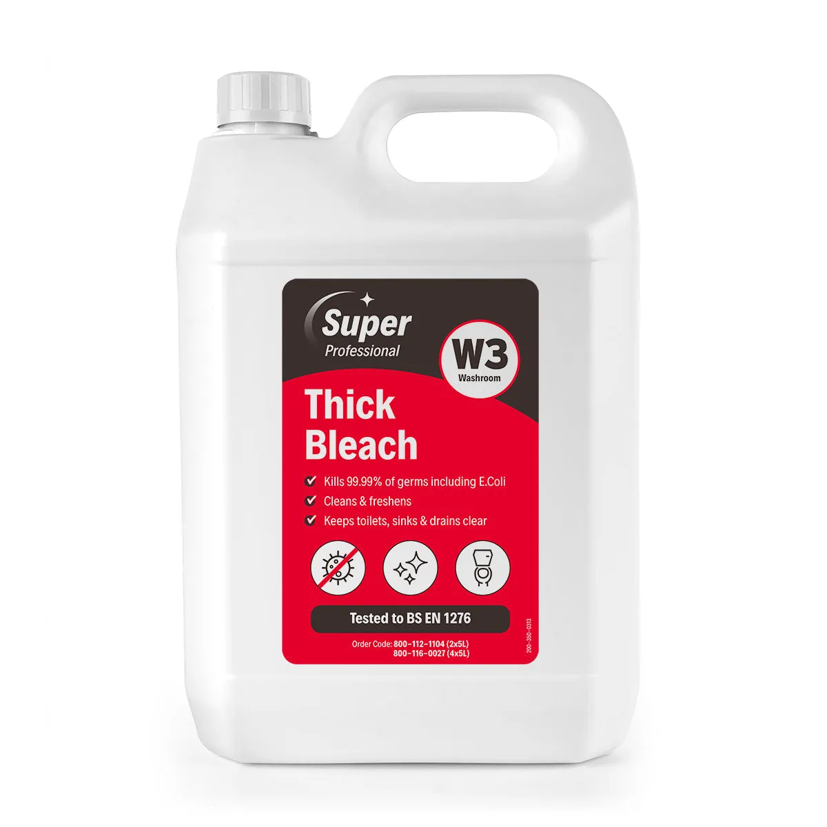 W3 Thick Bleach 5LTR