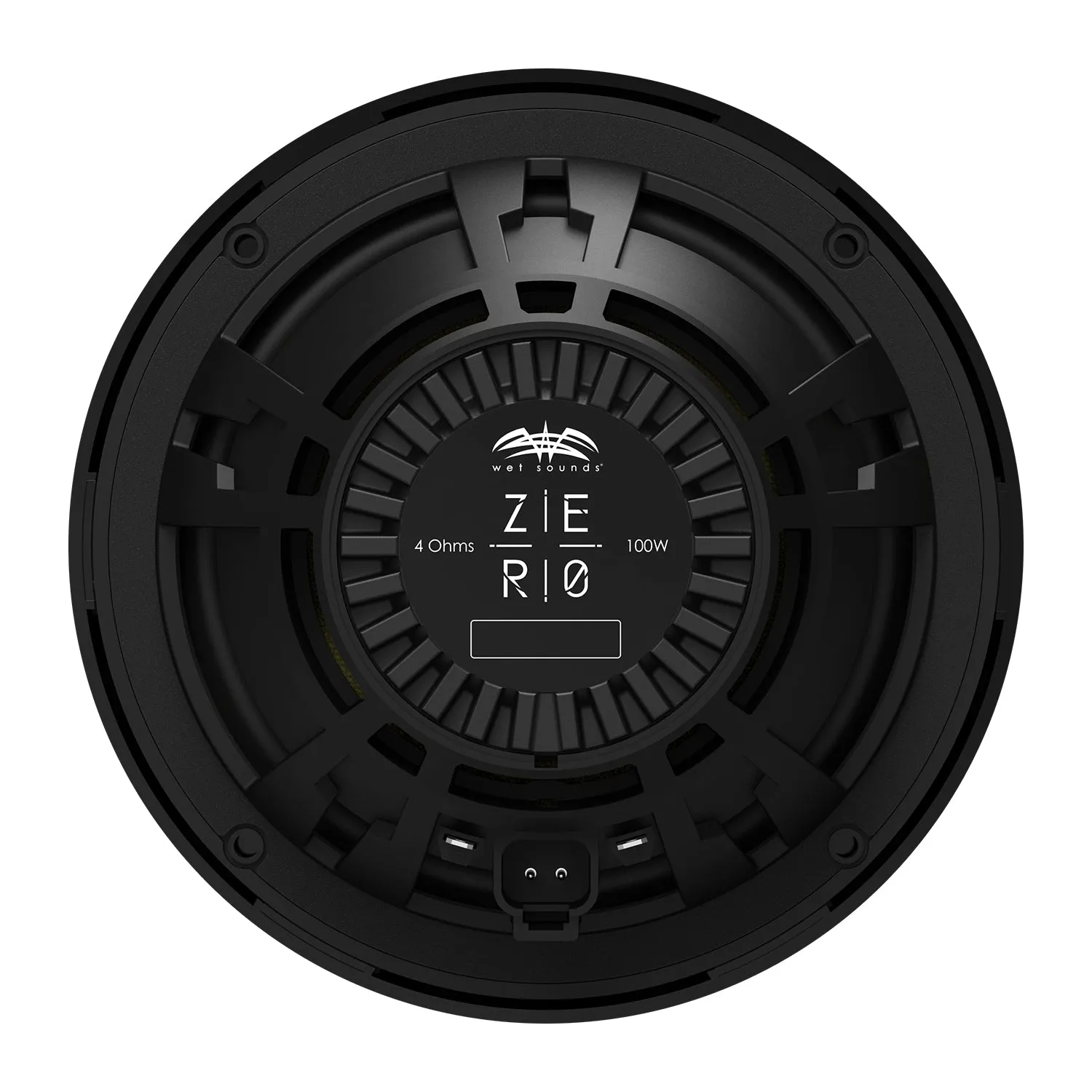 Wet Sounds ZERO 6 XZ-B 6.5" Coaxial Marine Speakers Pair 200W Peak W/ Grilles